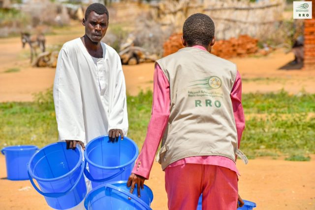 Water and Sanitation Materials Distributed in AlSalam Locality